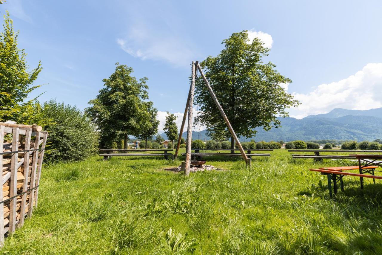 Almdorado Villa Übersee Exteriör bild